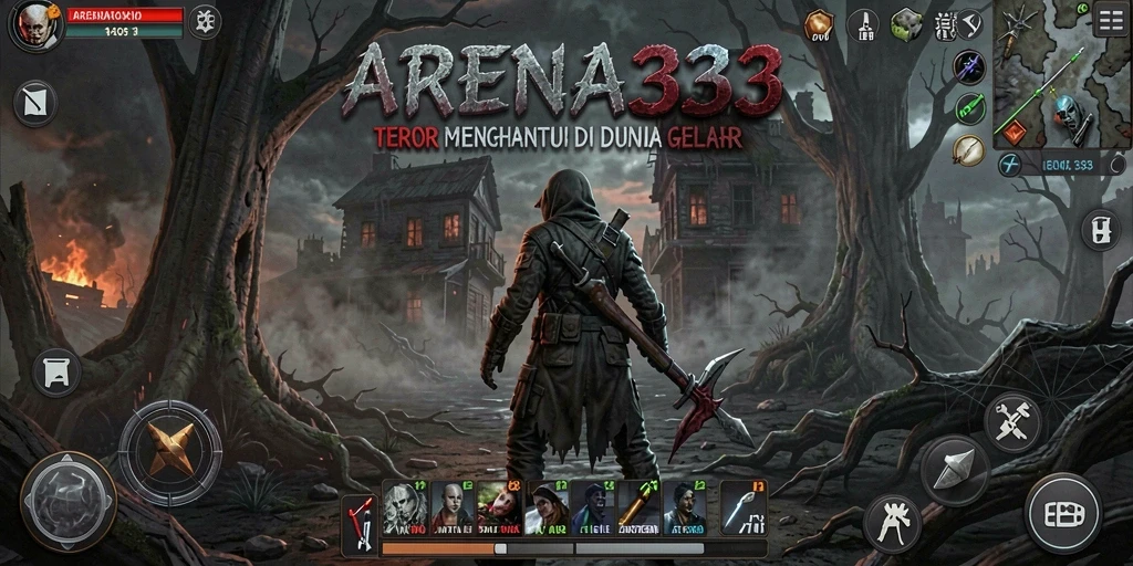 Gameplay menegangkan dalam dunia Horror yang mencekam.