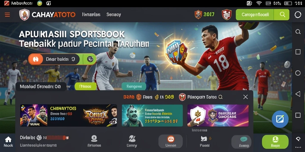 Tampilan gameplay CAHAYATOTO yang menarik dan informatif.