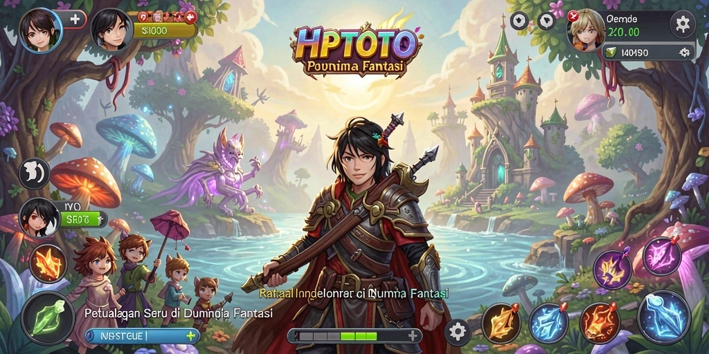 Tampilan gameplay HPTOTO yang menakjubkan dalam petualangan seru.