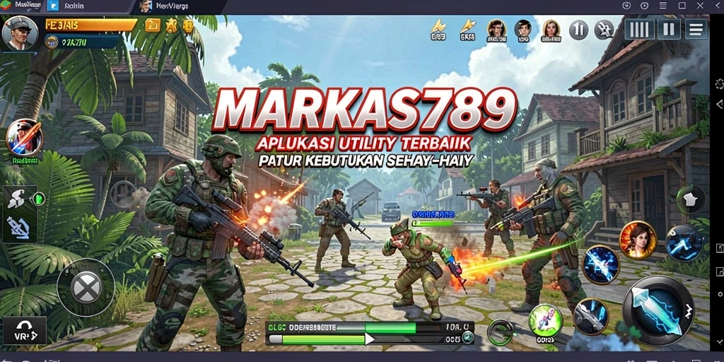 Tampilan utama <strong>MARKAS789</strong> yang menampilkan fungsi Utility yang bermanfaat.