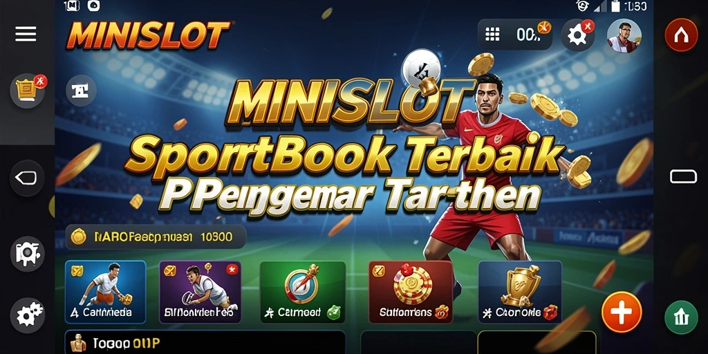 Tampilan grafis menarik dari gameplay Sportsbook MINISLOT.
