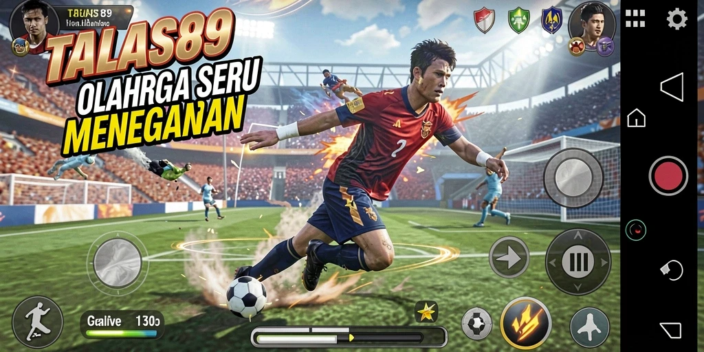 Screenshot TALAS89 menampilkan gameplay yang seru dan realistis dalam cabang olahraga.